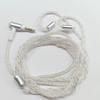 0.78mm Pin Silver Plated Sound Cable Braided PVC Design for TF10 Enhances Music Quality and Secure Connection