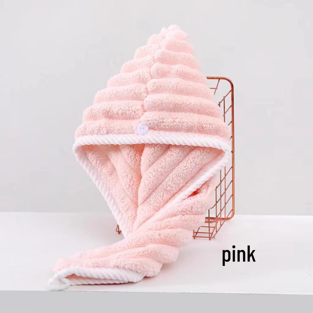 Women's Extra-Thick Quick-Drying Hair Towel Cap - Super Absorbent Double Layer Bath Cap (2025 Style)