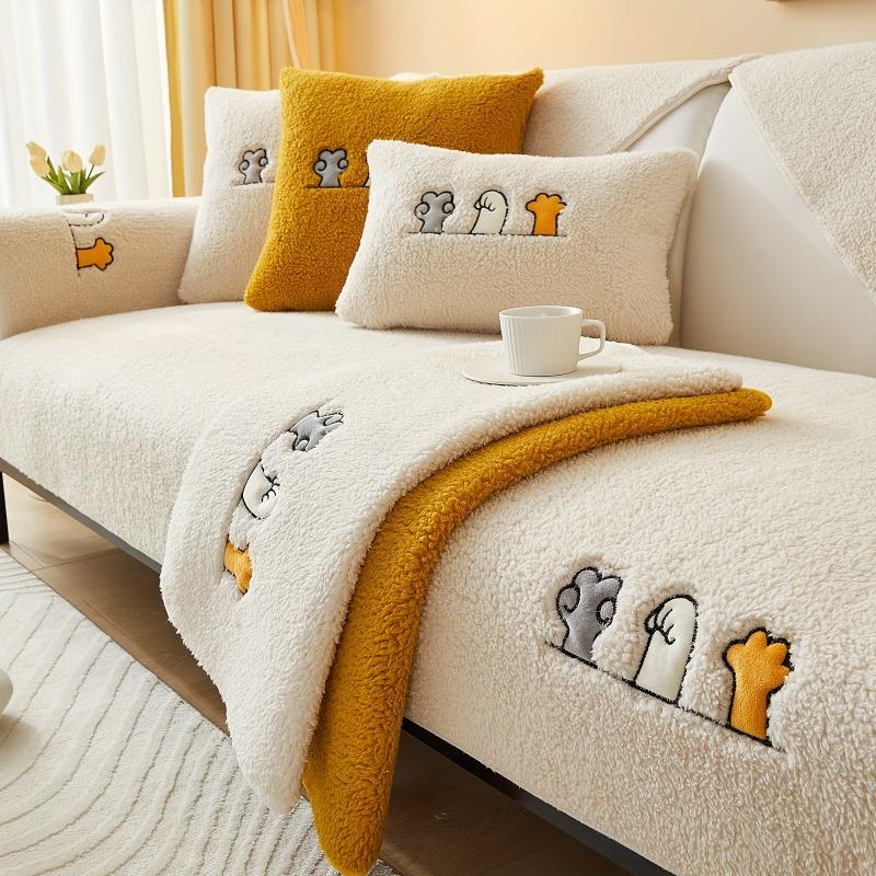 1PC Lamb Wool Pet Favorite Sofa Cushion New Series