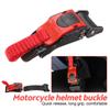 1PCS Motorcycle Helmet Plastic Pull Buckles 1xATV Bike Crash Helmet Clip Chin Strap Quick Release Pull Buckle Universal Scooter