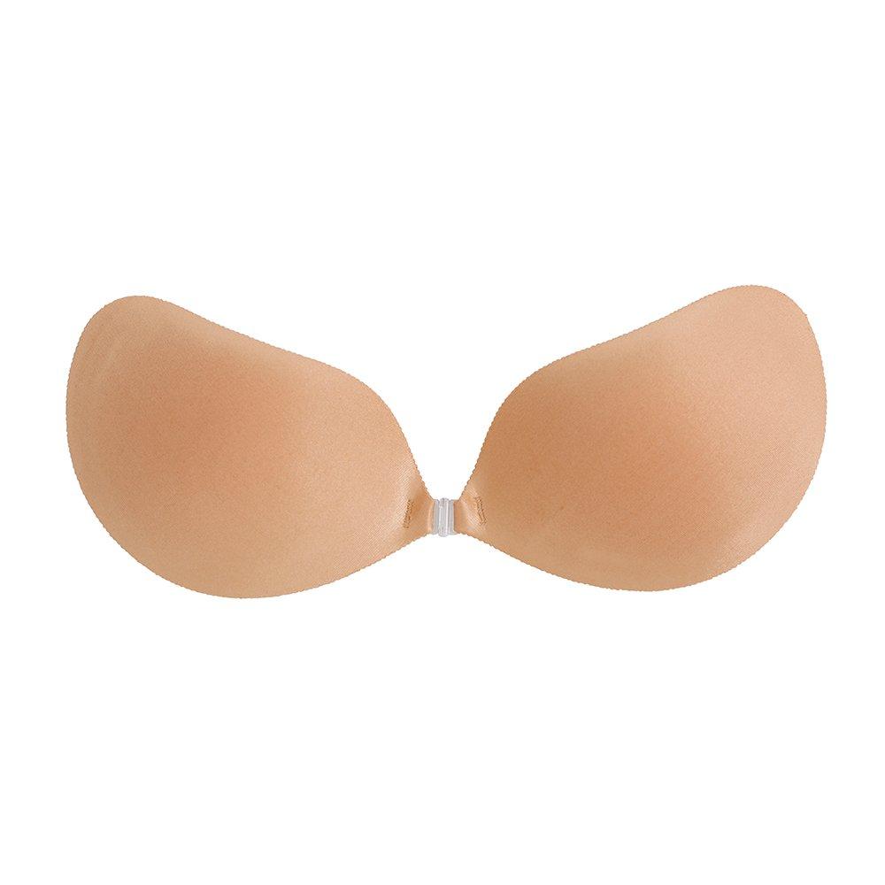 

Оригинальный бесшовный бюстгальтер NuBra Easy Fit мокко B женский