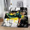 Green Polo Shirt Fashion Blanket Comfortable Great for Picnics Sofa Bed for All Occasions Modern Gift for Travel Home Birthdays