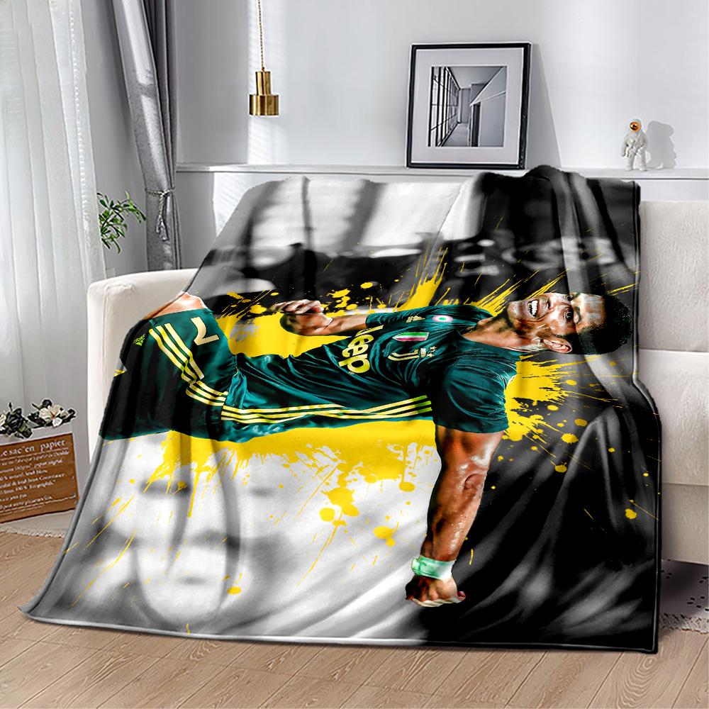 Green Polo Shirt Fashion Blanket Comfortable Great for Picnics Sofa Bed for All Occasions Modern Gift for Travel Home Birthdays
