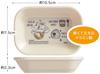 Skater Small Melamine Mini Plate System Dishware S Tray Plate 10.5cm x 7.5cm Disney Winnie the Pooh Design MTSI3 -A