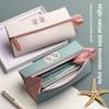 Leather Pen Case For Students With Large Capacity Perfect For Girls And Boys
