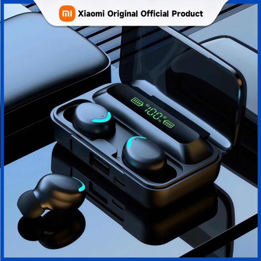 Xiaomi TWS Bluetooth Headphones 9D Stereo High Bass Sport Earphones Handfree Touch Control Tws Wireless Earbuds Waterproof Headset