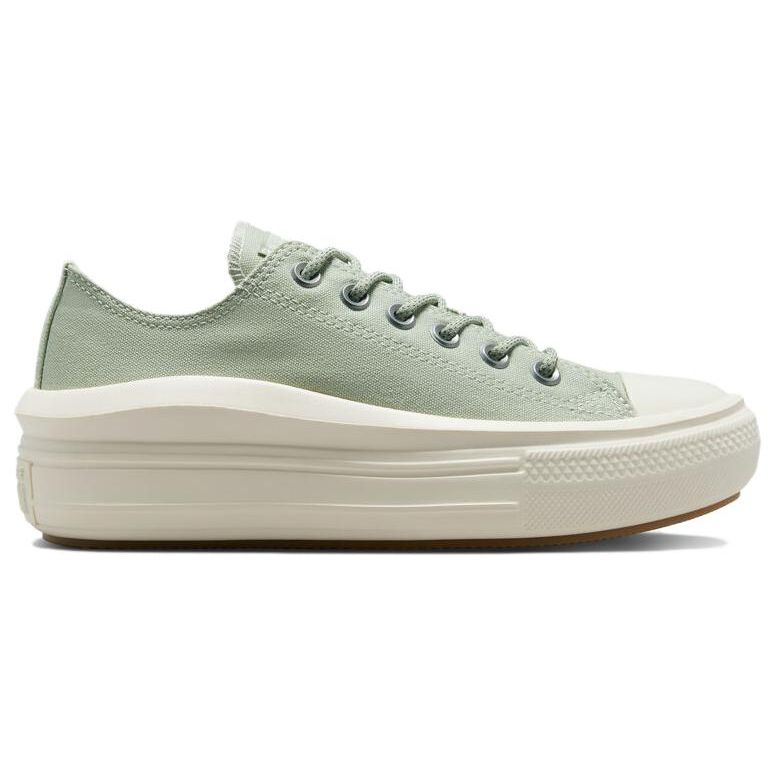 Converse Pantofi Chuck Taylor All Star Move Platform Low Summit Sage pentru femei Green Egret A03558C