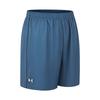 Under Armour Solid Color Quick-Dry Breathable Knitted Mid-Waist Sports Shorts Unisex Shorts Blue 23500203-343