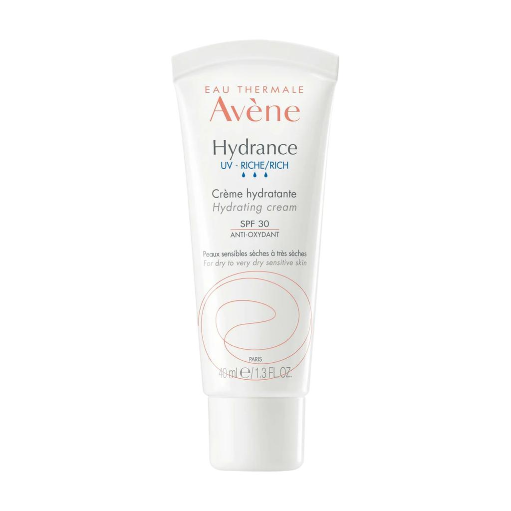 Avene, Hydrance Rich, Idratante, Crema Ricca, Per il Viso, SPF 30, 40 ml