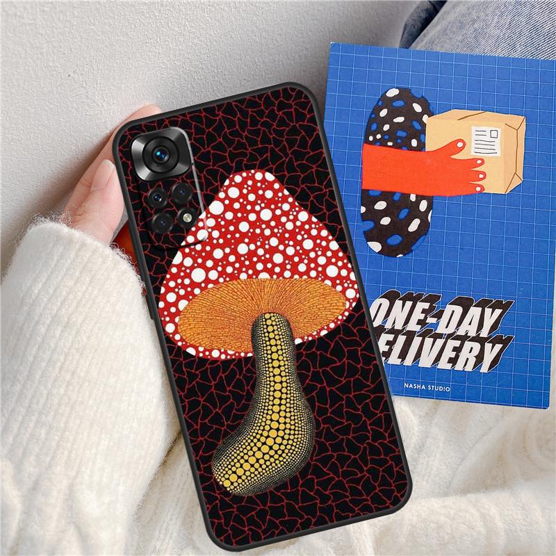 Yayoi Kusama Pumpkin Art Funda For Xiaomi Redmi Note 13 Pro 14 9 10 11 12 9S 10S 11S 12S Redmi 13C 10C 12C 14C Case