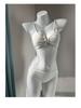 2025 Exclusive Thai-Vietnamese Women's Slimming Tummy-Covering Bikini: Sexy Four-Piece Split Set for Vacations and Hot Springs