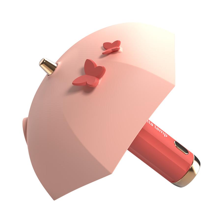 Paraguas Mini luz nocturna Usb recargable estudio lectura libro luz linterna portátil lámpara de noche pegatina magnética lámpara de escritorio