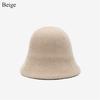 Thickened Bucket Hat Knitted Fisherman Hat Fashion Ear Protection  Autumn Winter