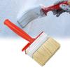 Pack of 4 Professional Wall Paint Brushes for Solvent Base Coatings Stains Wood Oil with Sturdy Plastic Handle