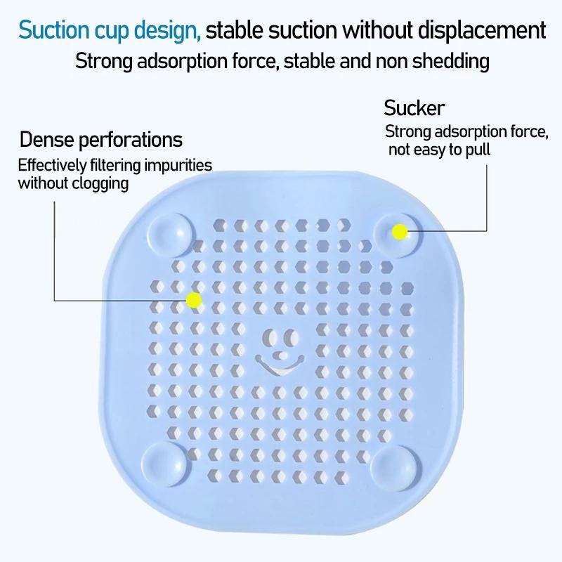 Kitchen Sink Filter Silicone Drain Drain Mesh for Shower Drain Hair Catcher Strainer for Shower Filter for Bathroom Sink