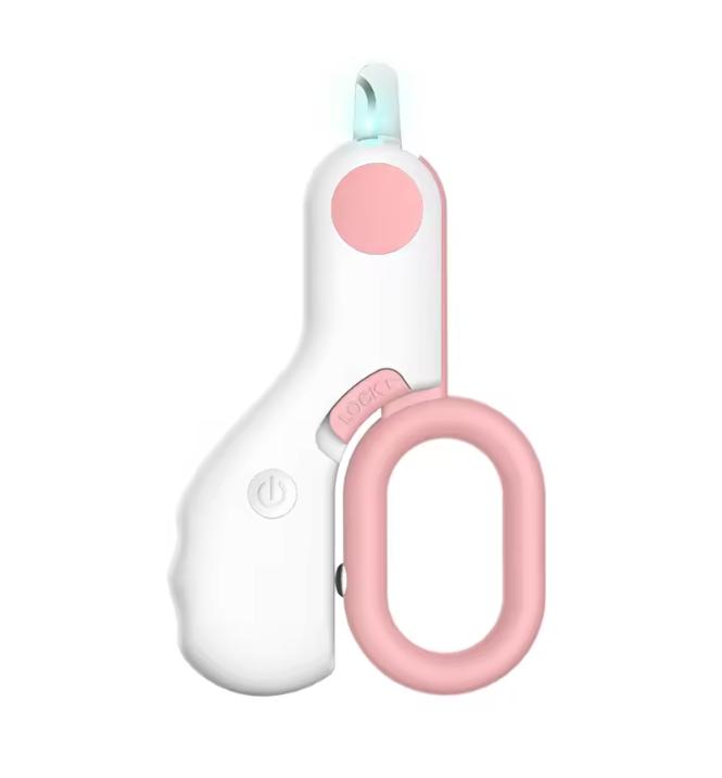 LED Light Cat Dog Nail Clipper Cutter Professional Pet Claw Trimmer with Safety Lock Puppy Kitten Animals Care Grooming Tool