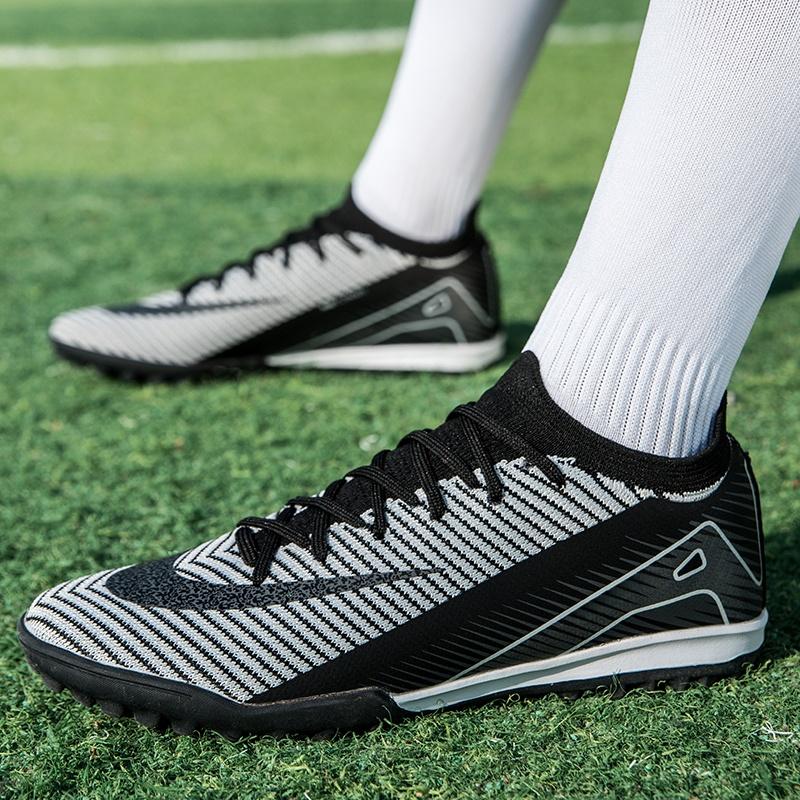 Men Professional Soccer Shoes Unisex Wholesale Women Training Football Boots Ultralight Breathable Drop Shipping Indoor Futsal