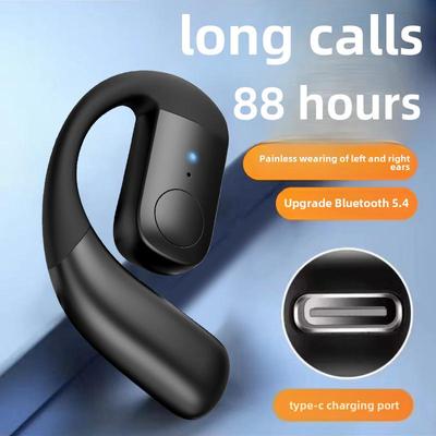Auriculares Bluetooth inalámbricos para empresas F22: Ajuste universal, batería de larga duración, compatible con oído izquierdo y derecho