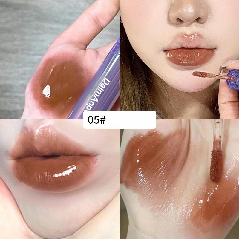 

Водно-глянцевая глазурь для губ, зеркальные пухлые губы, нелегко прилипать к чашке, отбеливающий и стойкий блеск для губ