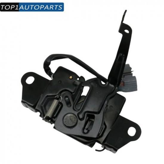 Hood Latch For 2013-16 Mazda CX-5 FITS Models with Alarm System Black Steel US