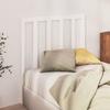 VidaXL Headboard White 95x4x100 Cm Solid Pine Wood822238