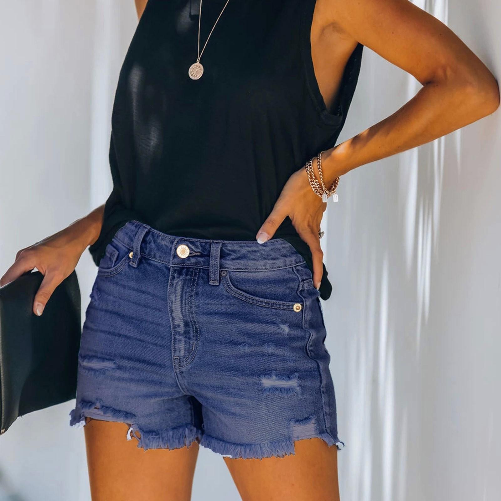 

Женские легкие шорты, повседневные модные шорты, сексуальные джинсовые шорты XL