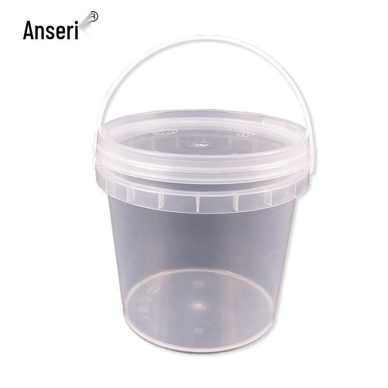 Ansaierui 5L Transparent Multi-Purpose Plastic Bucket