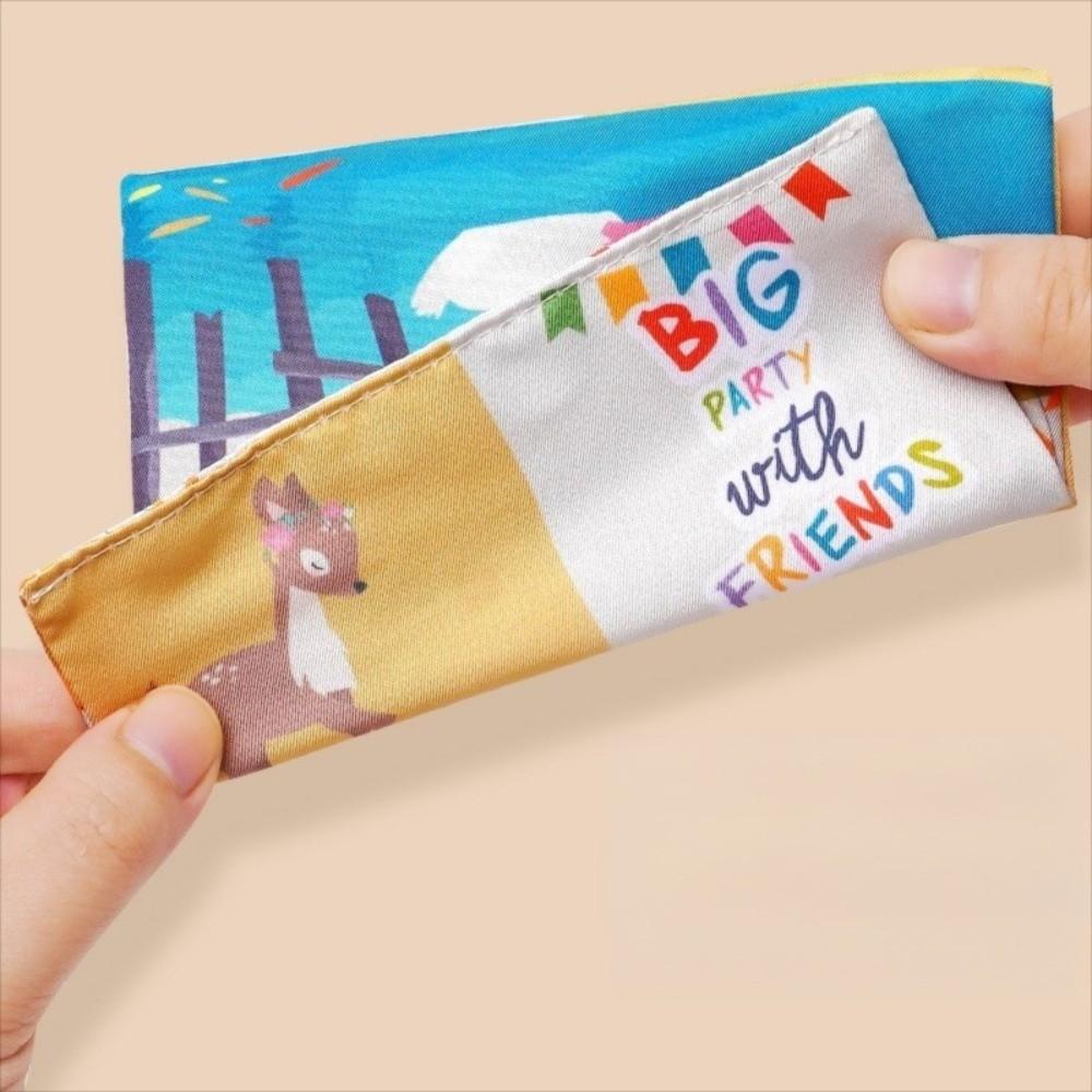 Pulling Game Baby Tissue Box Toy Education Montessori Children Cloth Toys  6-18 Month