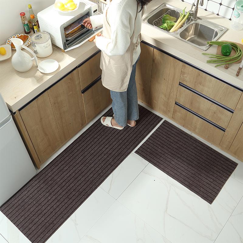 Seven Stripes Non-Slip Waterproof Kitchen Entrance Mat