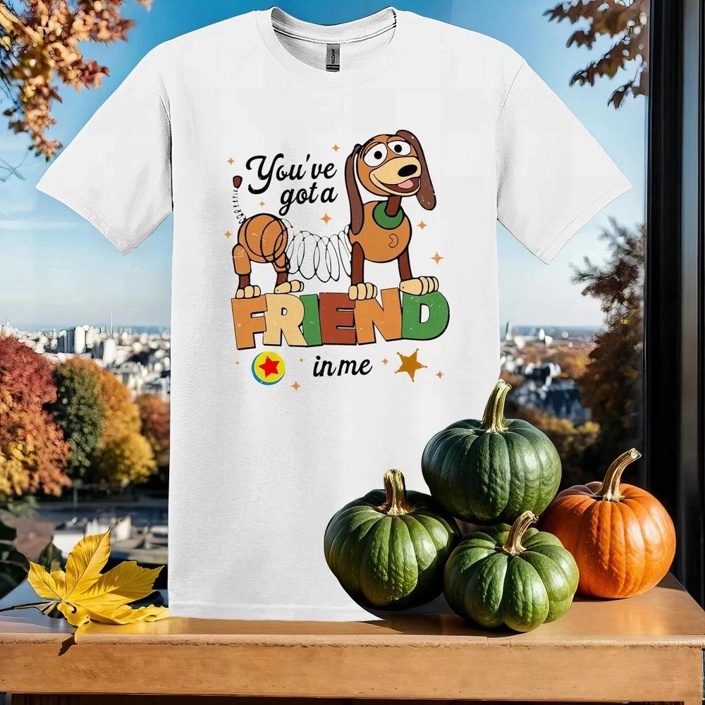 You Got A Friends In Me White T Shirt Unisex Style S