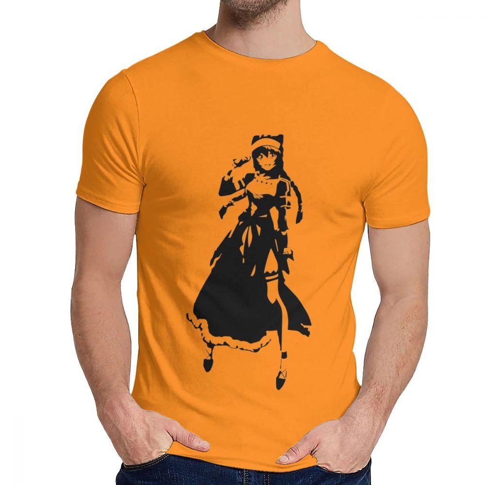 Overlord Lupusregina Beta Anime T-Shirt Lässig O-Ausschnitt 100% Baumwolle Große Größen T-Shirt