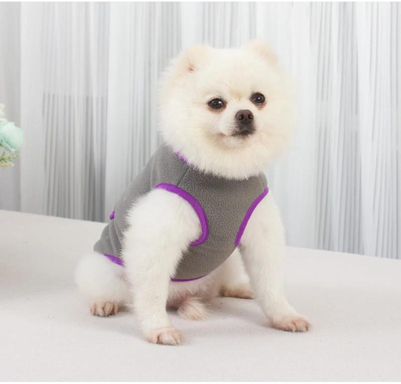 Cat Dog Hoodie Winter Pet Clothes Harness Vest Cheap Dog Clothing Yorkshire Terrier Pomeranian Maltese Poodle Bichon Costumes