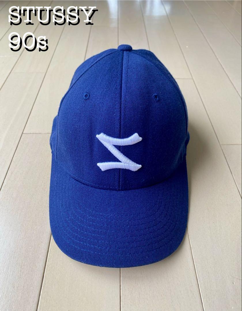 

[USED] Extremely rare! 90s Stüssy navy cap with tag.