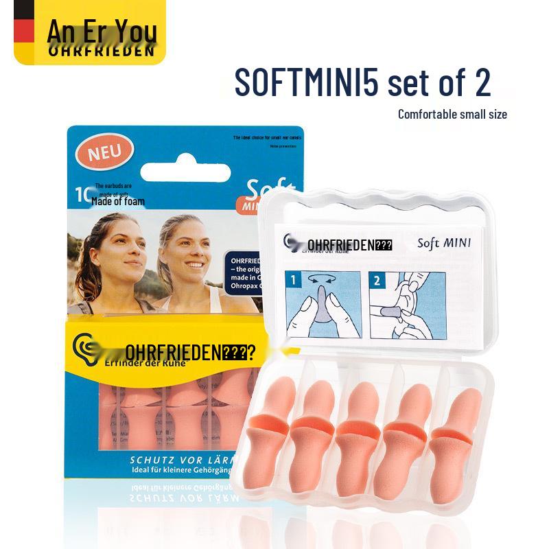 German Soundproof Earplugs for Anti-Snoring and Noise Reduction