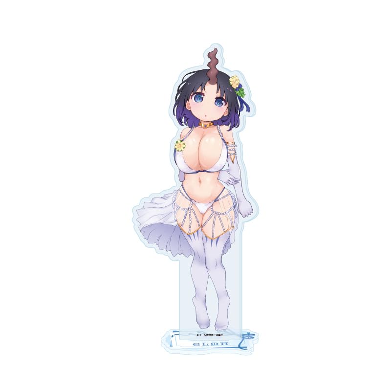 Miss Kobayashi s Dragon Maid 18 Elma Swimsuit Wedding Ver. [Original Illustration] Acrylic Stand