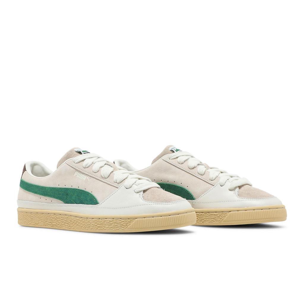 Puma Suede 'White Juniper' (Unisex) Whisper White / Juniper Skateboard Shoes 382155 01