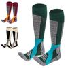 Warm Anti-slip Wool Ski & Sports Socks (2 Pairs)