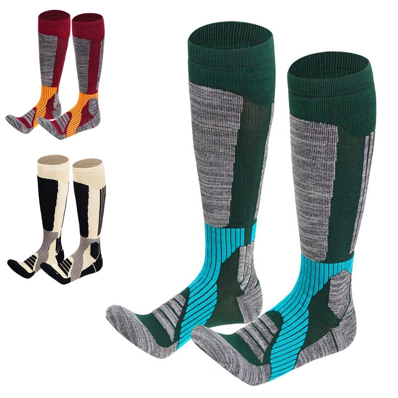 Mingjun Толстые Теплые Нескользящие Шерстяные Лыжные Носки (5 пар)