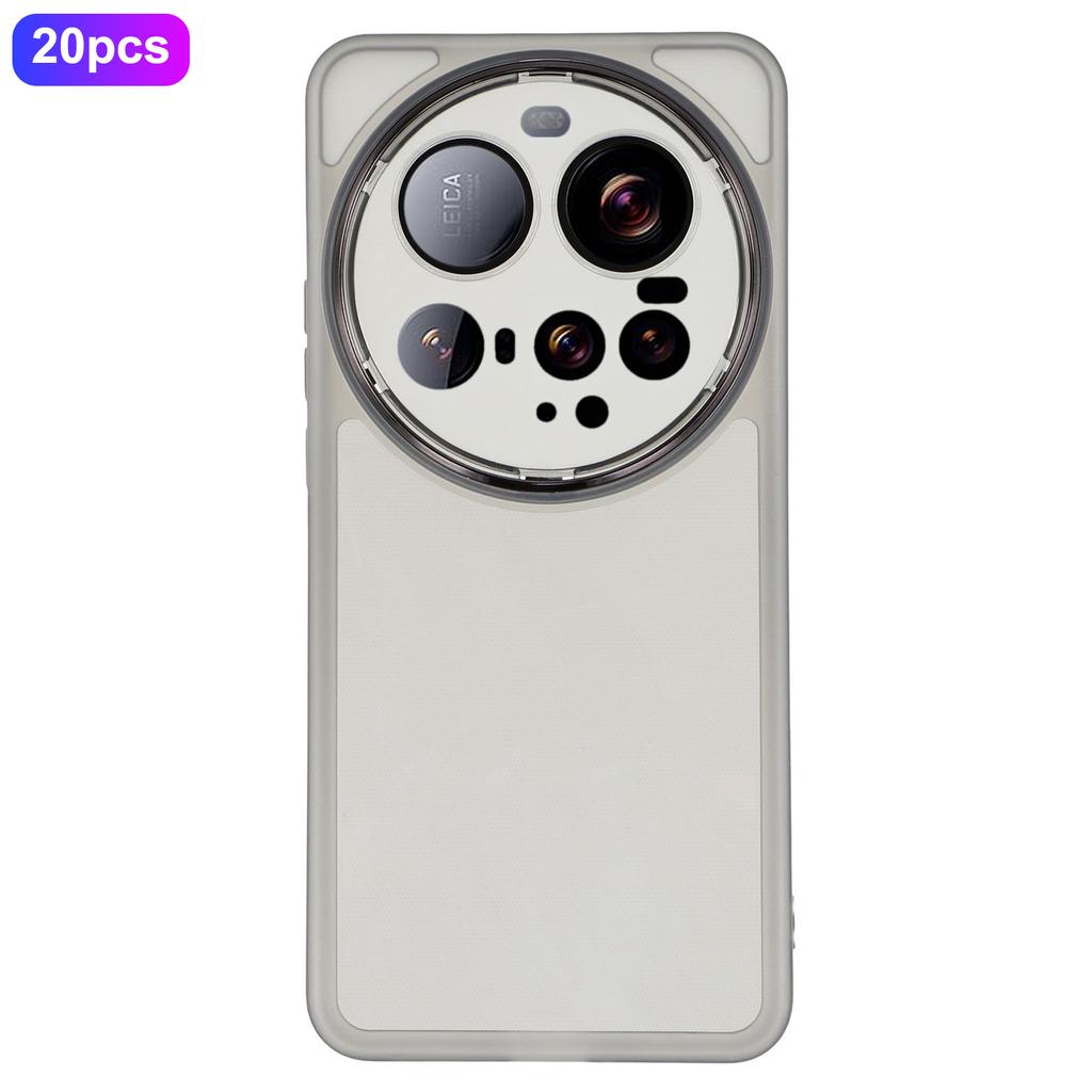 Bulk Purchasing 20Pcs For Xiaomi 15 Ultra Case Electroplated Camera Frame TPU Phone Cover Precise Cutouts