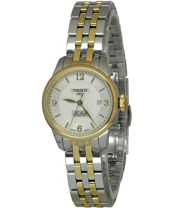 

Tissot T-Classic Le Locle Small Lady Two Tone Automatic T41.2.183.34 T41218334 женские часы серебряный
