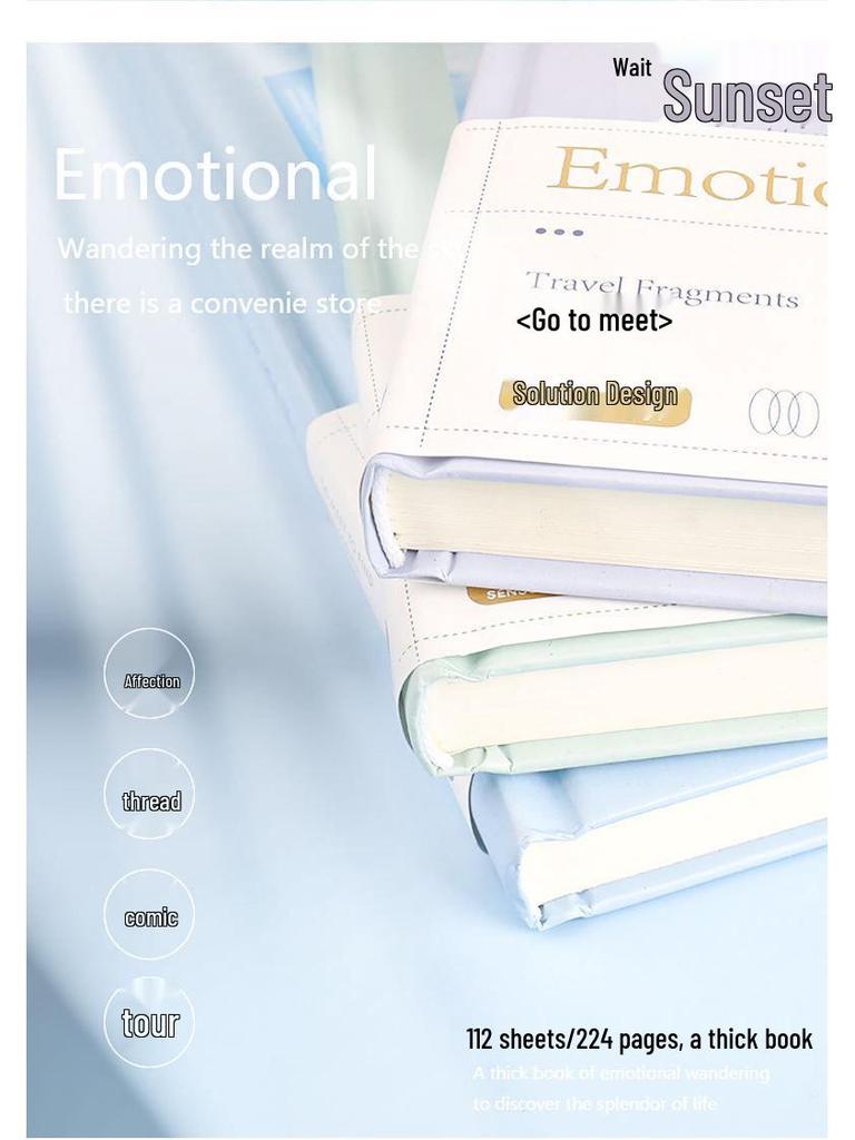 High-Value Student Notebook: Stylish Landscape Cover for Classroom & Office Use