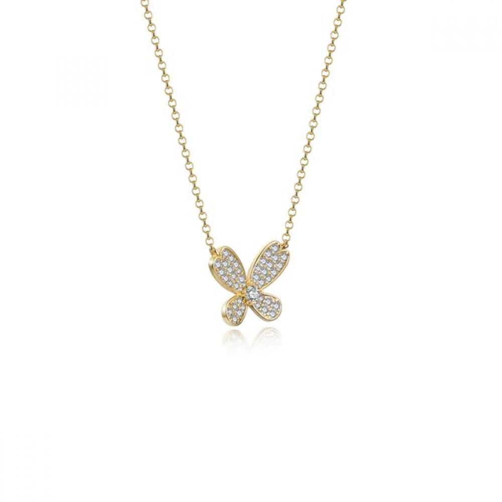 Iceball Pave Necklace