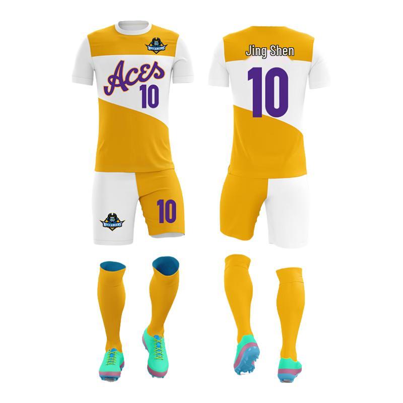 

Saikanon Unisex Quick-Dry Digital Print Football Kit M