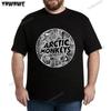 Tshirt men Oneck hot sale new arrived summer Arctic Monkeys Rock Music Band vintage T Shirts male cotton teeshirt bigger size