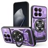 Multi-functional Rotatable Metal Ring holder Magnetic Case for Xiaomi 15T Pro 15t Mi 17 Pro Max 15 Ultra 14T Pro 14 ultra Cover