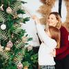 5 Stück Weihnachtsdekorationen Glitzer Künstliche Blätter Weihnachtsbaum Hochzeitsarrangements Neujahrskränze DIY Party Girlanden Zubehör