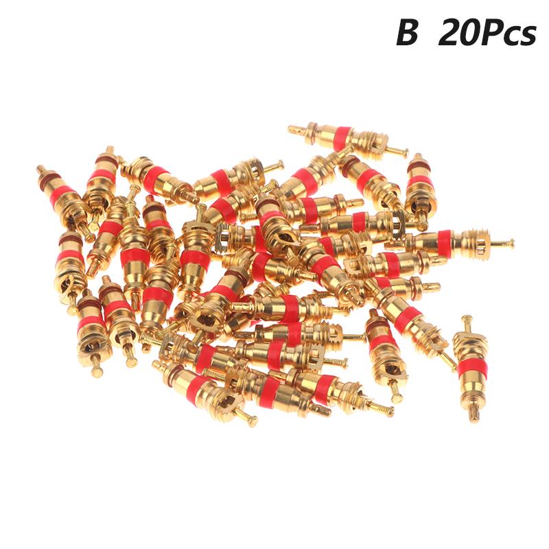 20 Pcs Tire Valve Core American/Us Valve Stems Core For Most Automotive, Rv, Atv
