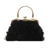 New 2025 Ring Rose Flower Banquet Bag Bridal Bag Nightclub Bag Dinner Bag Dress Bag Clutch Bag