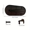 Ergonomic Arm Support Wrist Rest - Computer Desk Extender with Adjustable Height - Ideal for Home Office Setup, Stress Relief