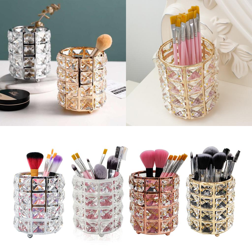 Makeup Brush Organizer Make Up Brush Holder Container Storage Cup for Bathroom